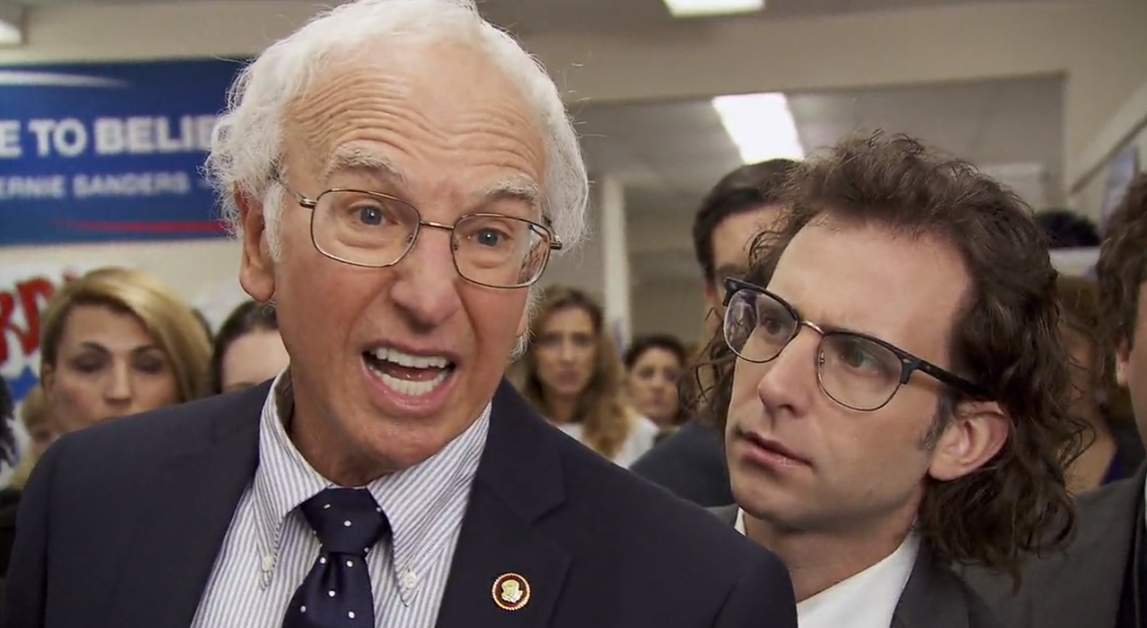 Larry David as Bernie Sanders