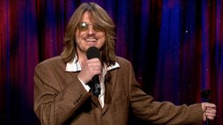Mitch Hedberg appearing on Late Night