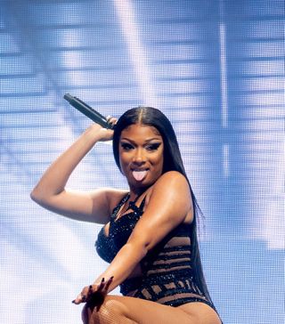 Megan Thee Stallion performs at Parklife Festival at Heaton Park on June 12, 2022 in Manchester, England