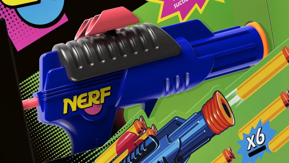 Nerf Sharp92 Retro Blaster – Hasbro Pulse