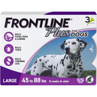 Frontline Plus Flea and Tick Treatment for Dogs | 37% off on AmazonWas $44.99 Now $27.99