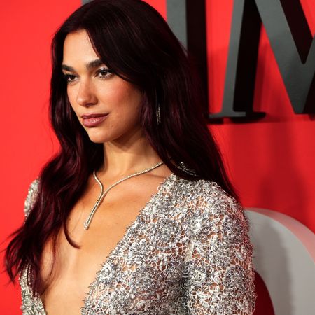 Dua Lipa wears a coquette naked dress on the Time 100 Gala red carpet