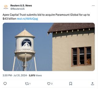 Reuters tweet