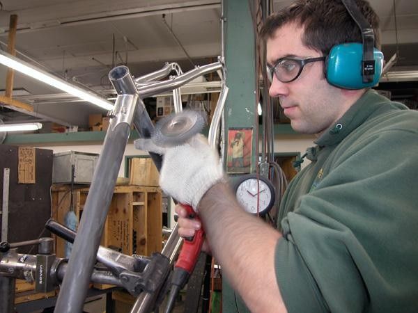 Seven Cycles provided a pair of fully custom