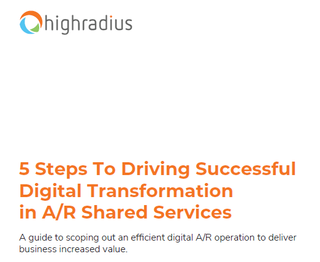 A guide to scoping out an efficient digital A/R operation to deliver business increased value