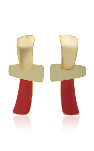 Ernesto Gold-Plated Earrings