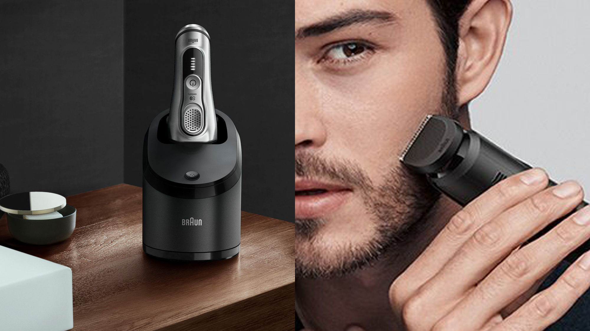 Braun electric shavers