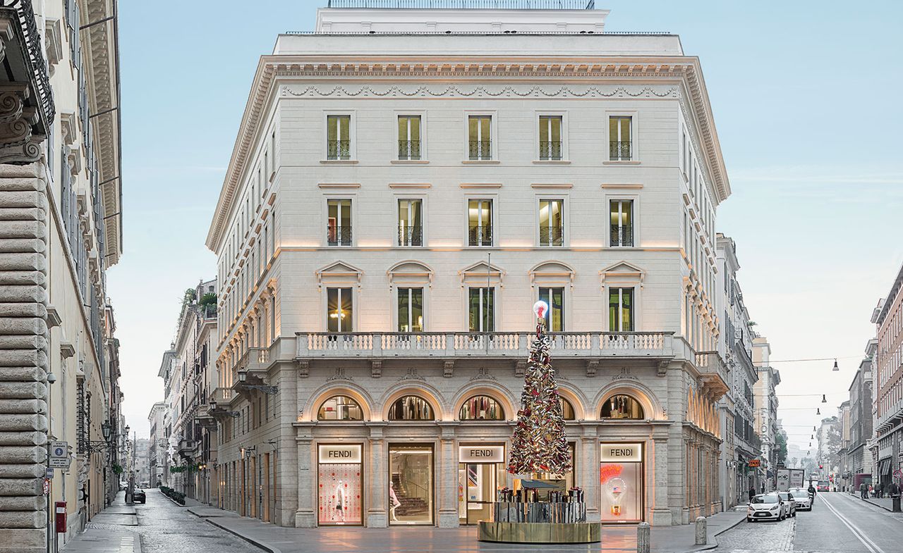 Fendi&#039;s new flagship store