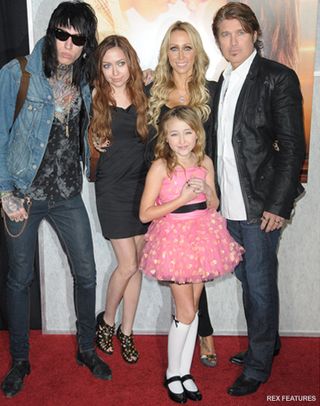Tish and Billy Ray Cyrus - Tish Cyrus - Billy Ray Cyrus - Marie Claire - Marie Claire UK