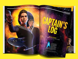 PC Gamer Magazine Star Trek Resurgence