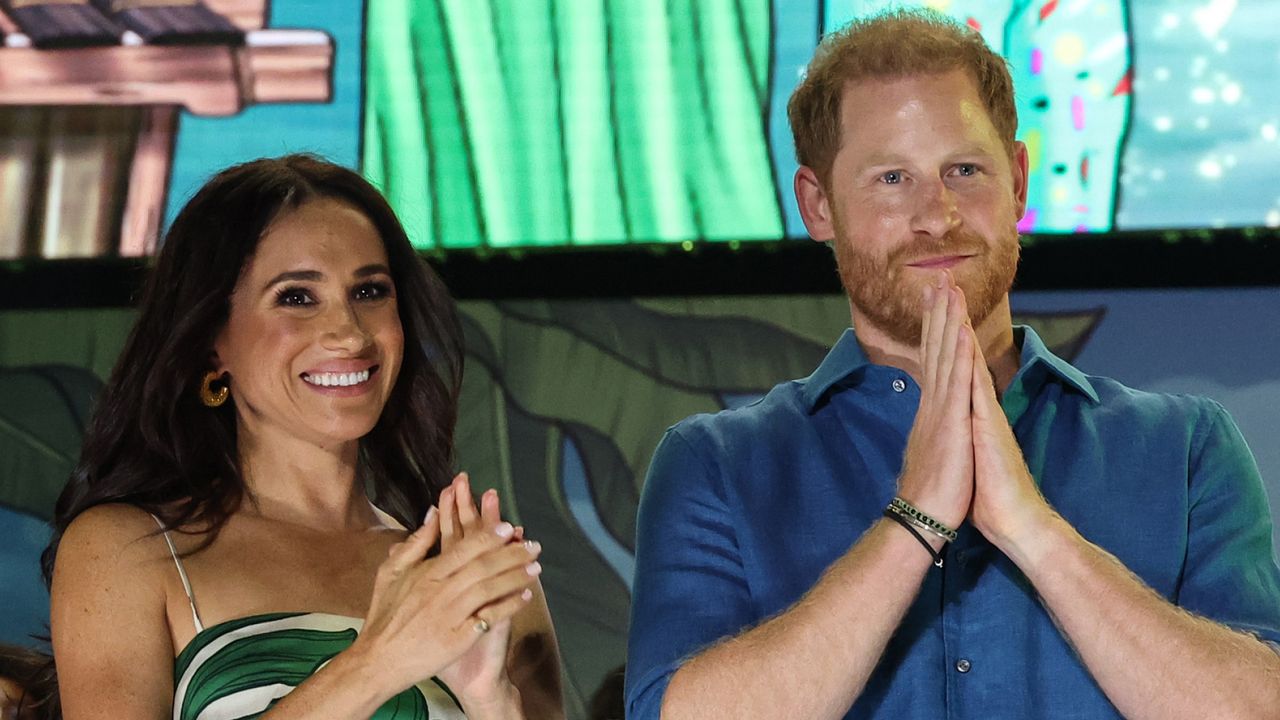 Meghan Markle and Prince Harry in Colombia