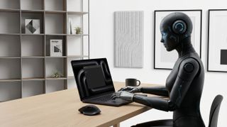 AI agent writing an email 
