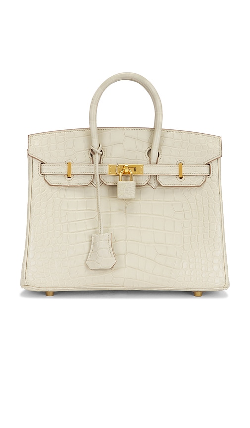 Hermes Matte Alligator Birkin 25 Handbag