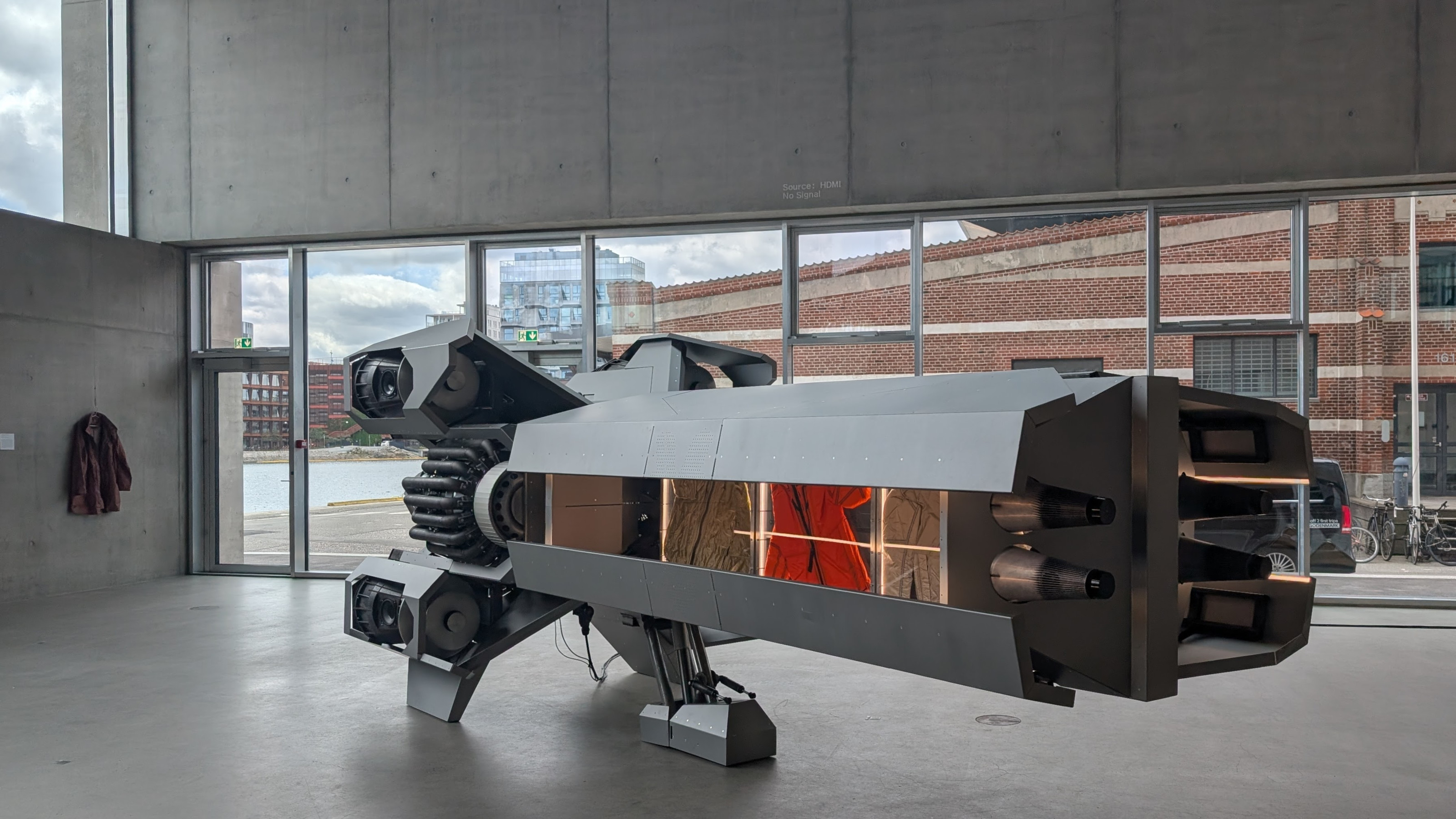 Another view of the Vollebak Spaceshop