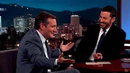 Jimmy Kimmel asks Ted Cruz why he is so unpopular at work