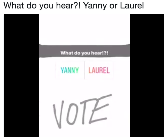 Yanny versus Laurel