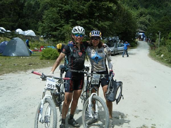 Hot and tired after a 107km stage 2