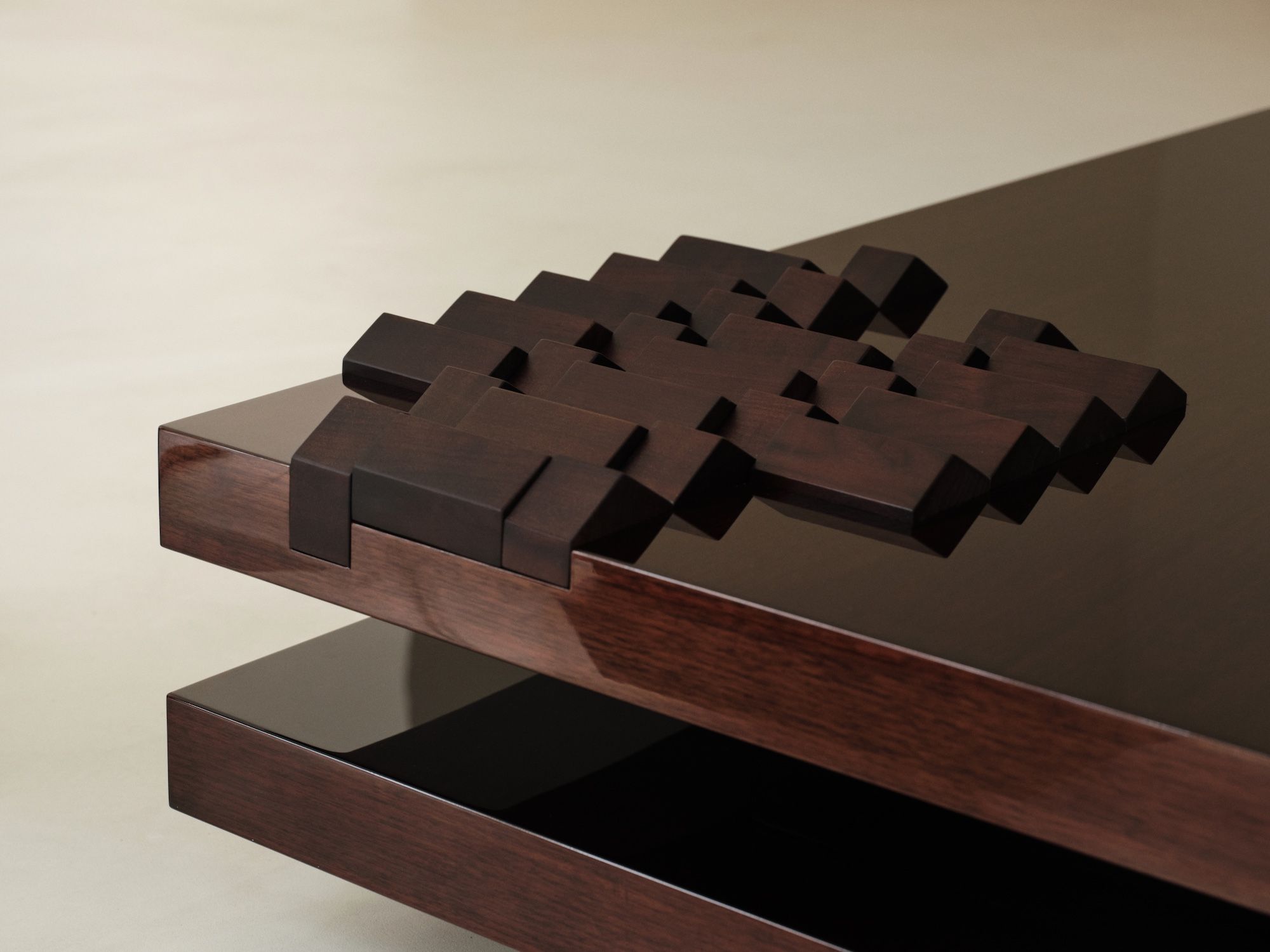In Hannes Peer’s new furniture for SEM, wood holds more than surface value