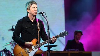 Noel Gallagher of Noel Gallagher's High Flying Birds performs during South Facing 2023 at Crystal Palace Bowl on July 28, 2023 in London, England