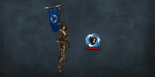 Heroes of the Storm pennant and portrait frame for Diablo 3