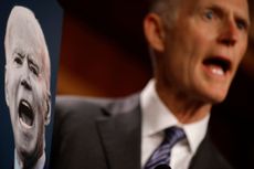 Sen. Rick Scott (R-Fla.) blames President Joe Biden for inflation