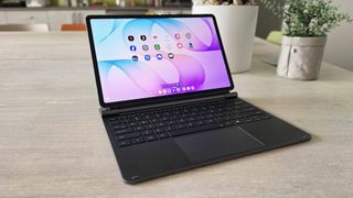 Samsung Galaxy Tab S12 Plus on desk