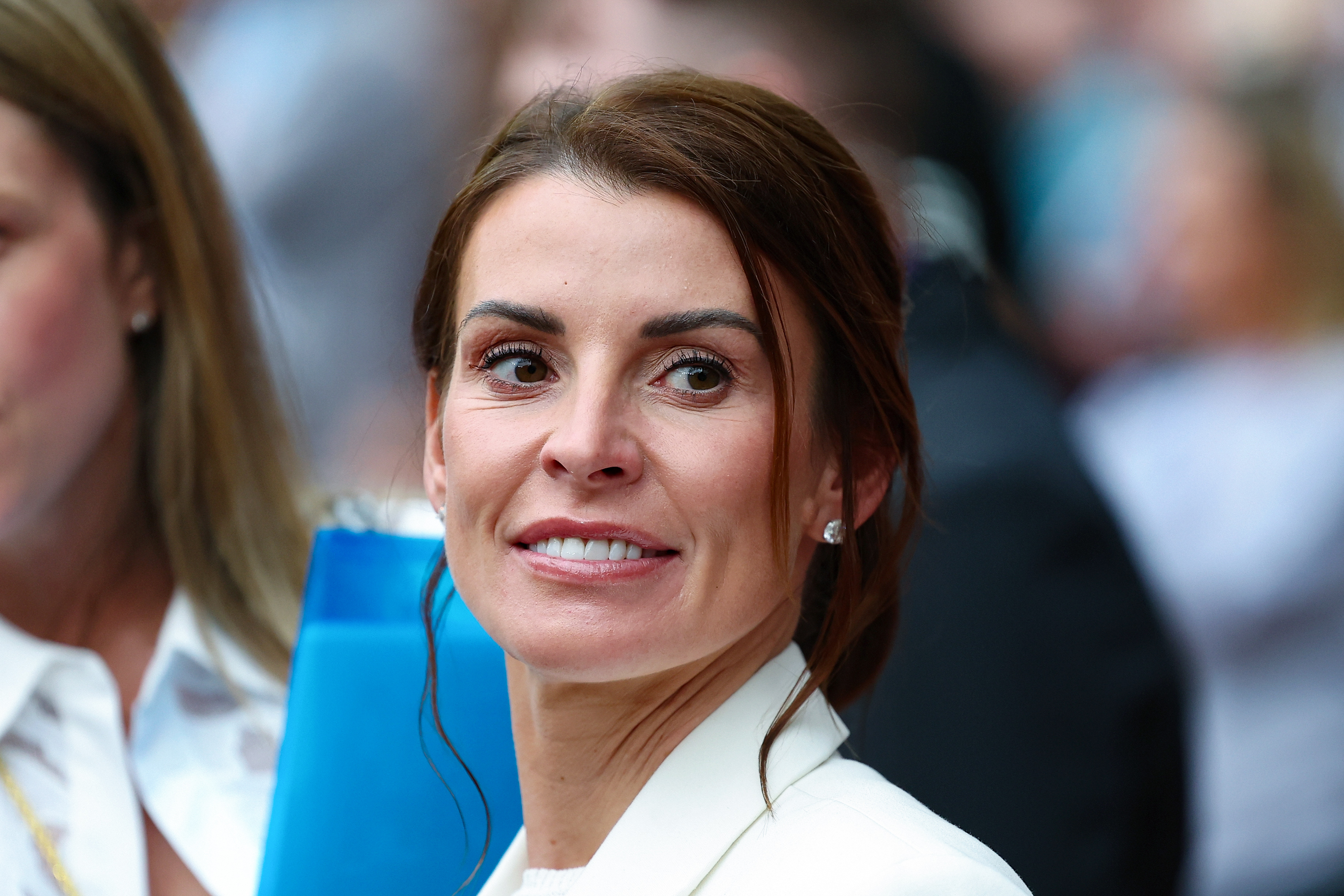 Coleen Rooney at Soccer Aid in 2025
