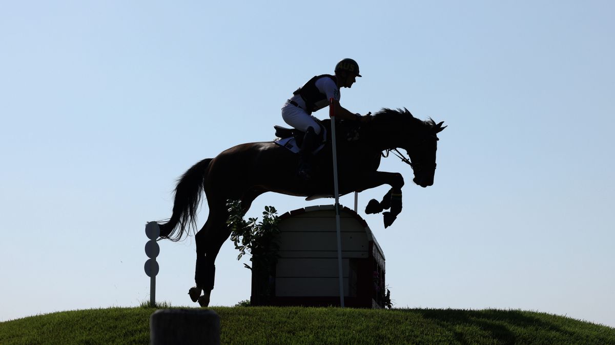 Australia&#039;s Shane Rose in the 2020 Tokyo Olympic equestrian.