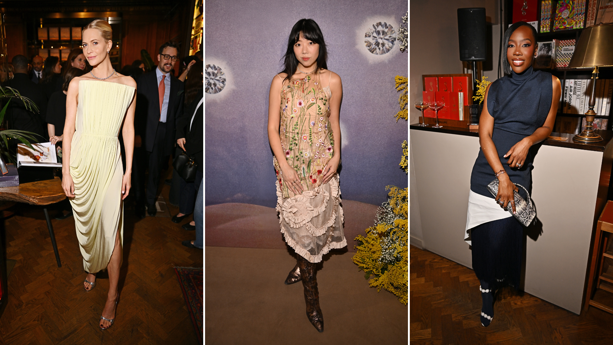 DeBeers Assouline event: Poppy Delevigne, Susia Lai, Melissa Holdbrook-Akposoe
