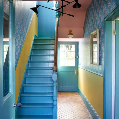 Painted stair ideas - 11 creative ways to raise the bar | Ideal Home