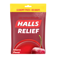 Halls Relief Cherry cough drops (80 drops) | $3.48 at Walmart