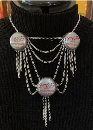 Vintage Bottle Cap Necklace