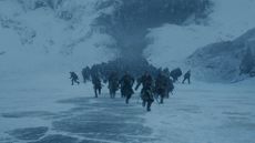 Jon Snow and friends battle on the ice.
