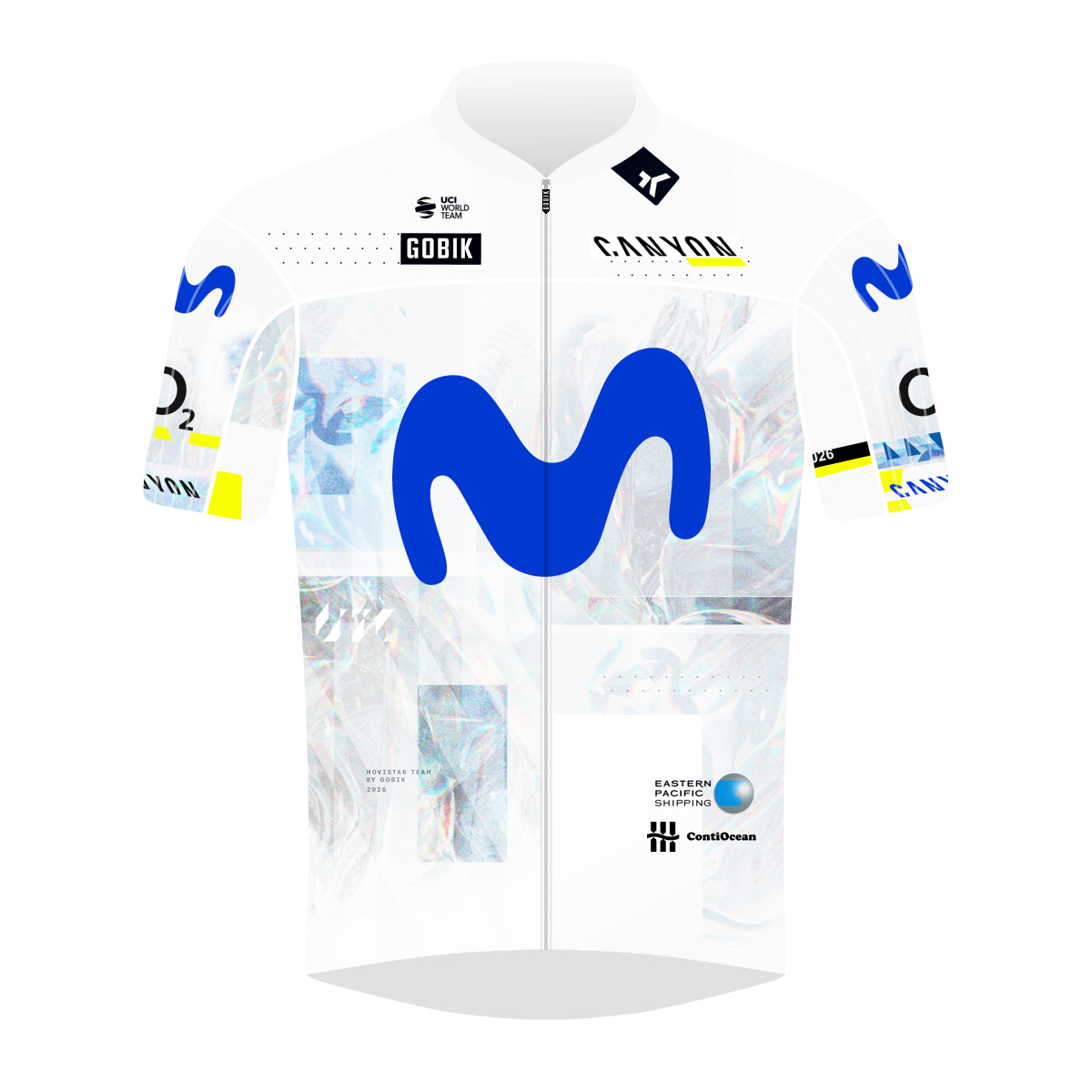Movistar jersey graphic