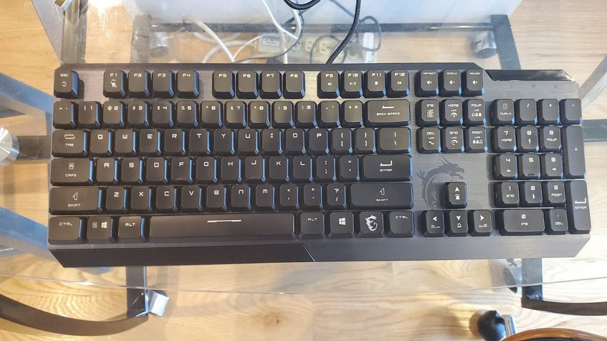 MSI Vigor GK50 Low Profile Keyboard Review: Typewriter Feels, Gaming Looks  | Tom's Hardware