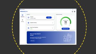 A screenshot of the Malwarebytes dashboard