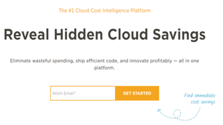 Website screenshot for CloudZero