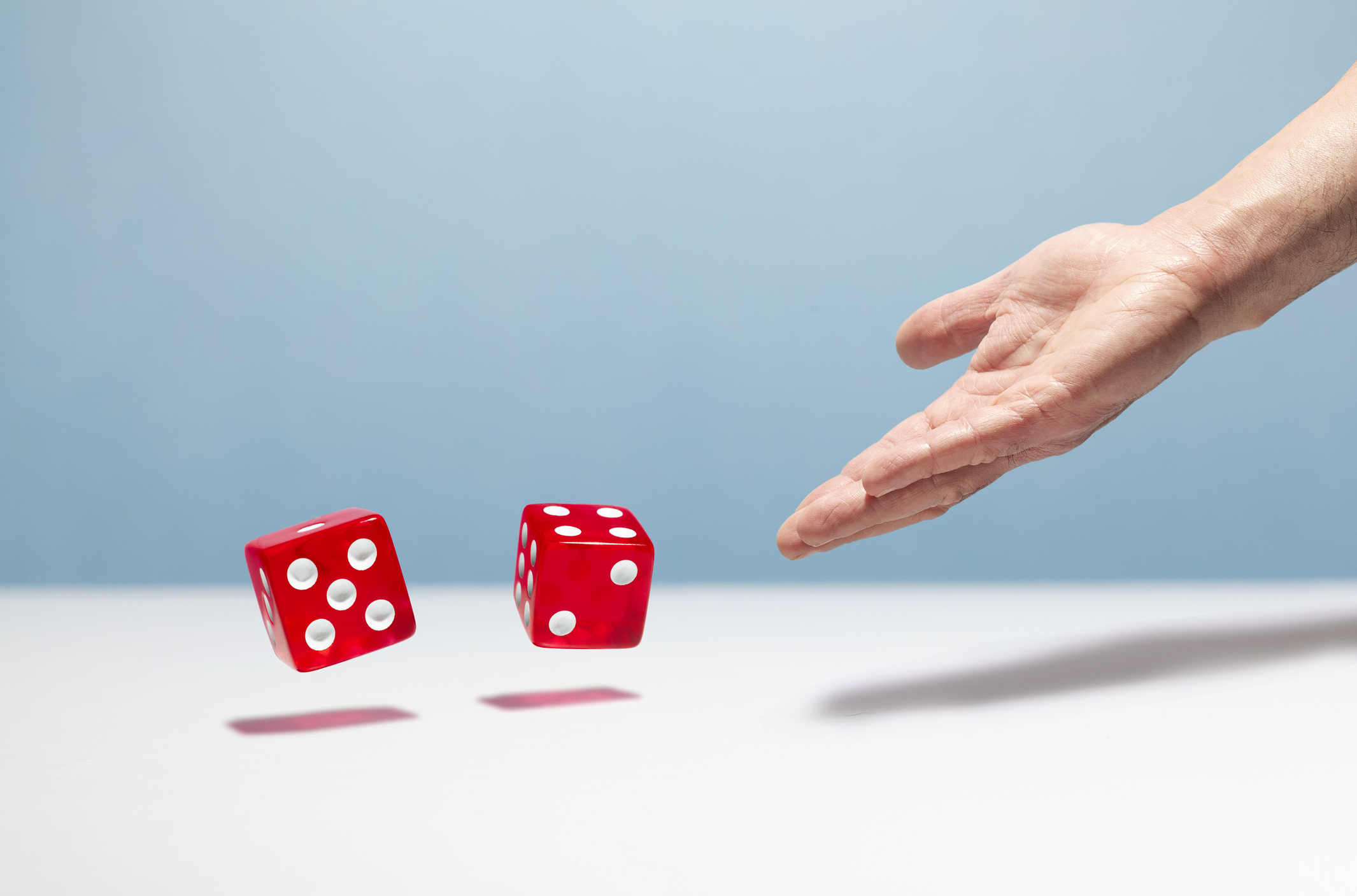 rolling dice