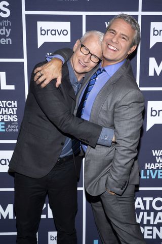 celebrity bffs Anderson cooper and Andy cohen