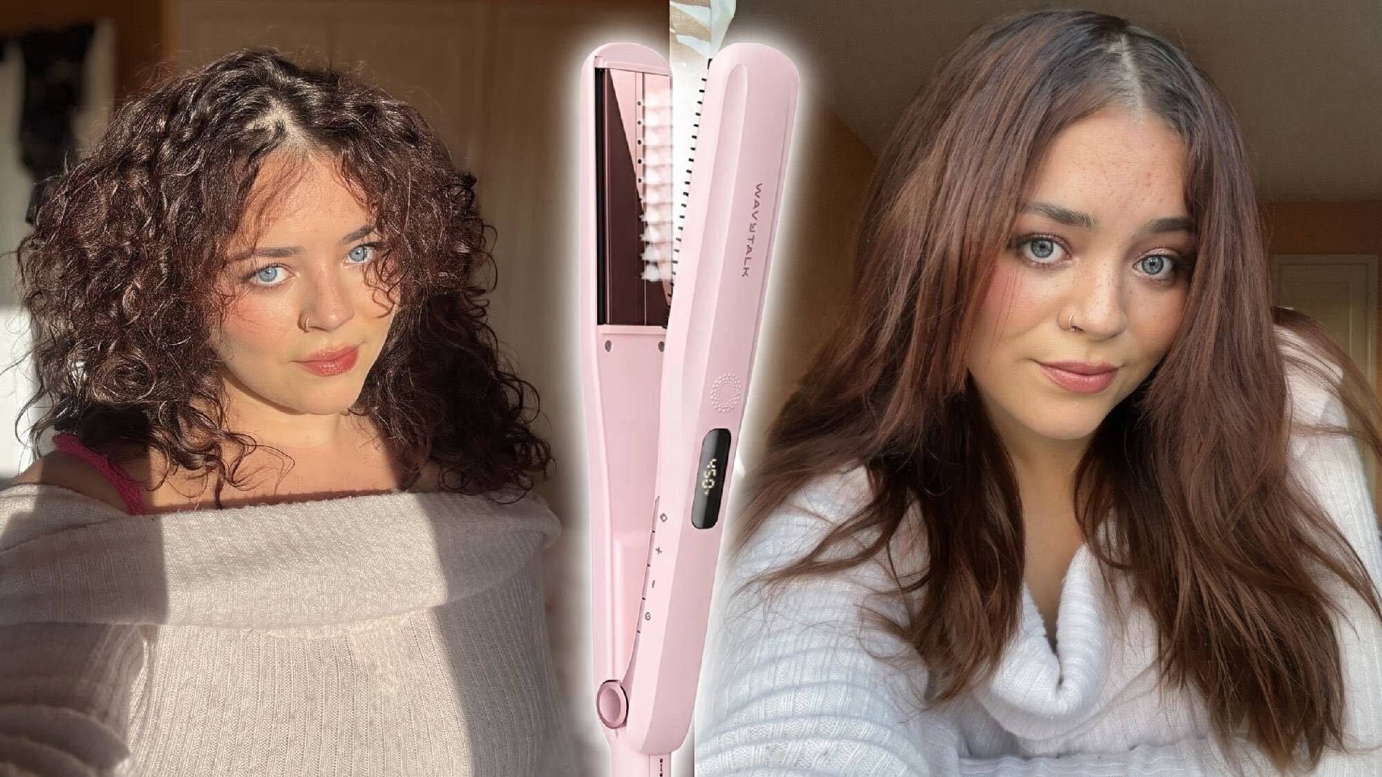 Wavytalk's Steam Sesh made me break my 5-year flat iron ban