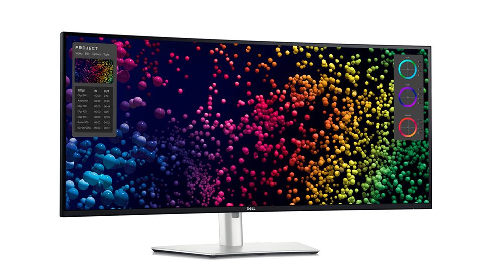 Dell's new flagship monitor isn't an 8K one - but it is curved, has 2.5 