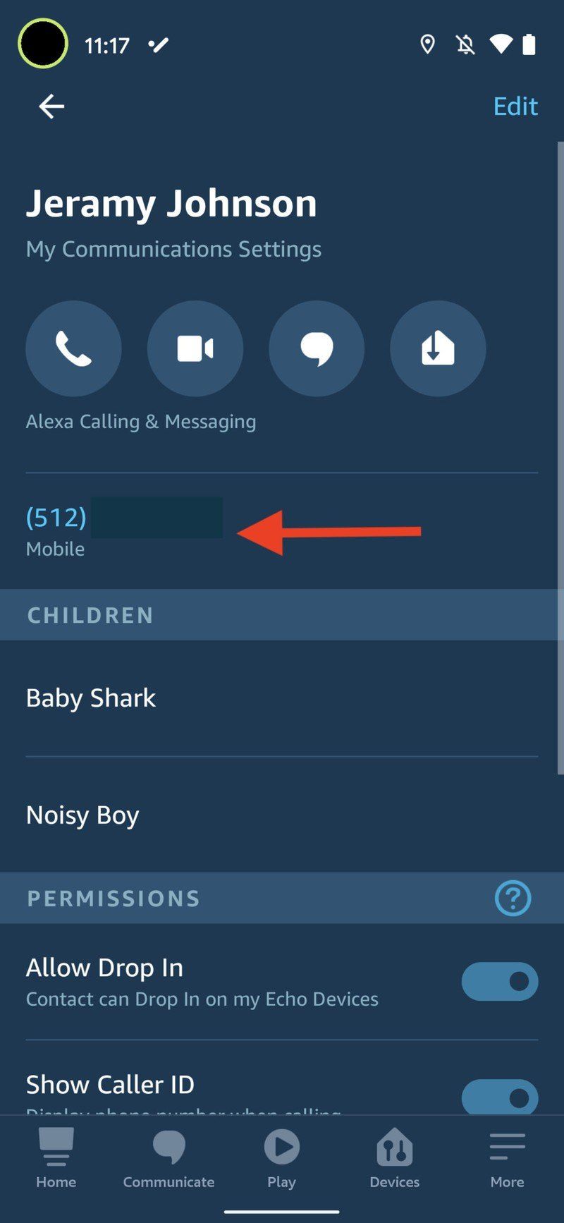 video call echo show from android