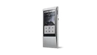 The astell & kern ak jr mp3 player in silver