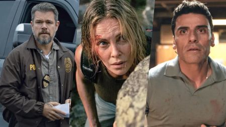 Matt Damon in 'The Rip,' Charlize Theron in 'Apex' and Oscar Isacc in 'Beef' season 2 on Netflix