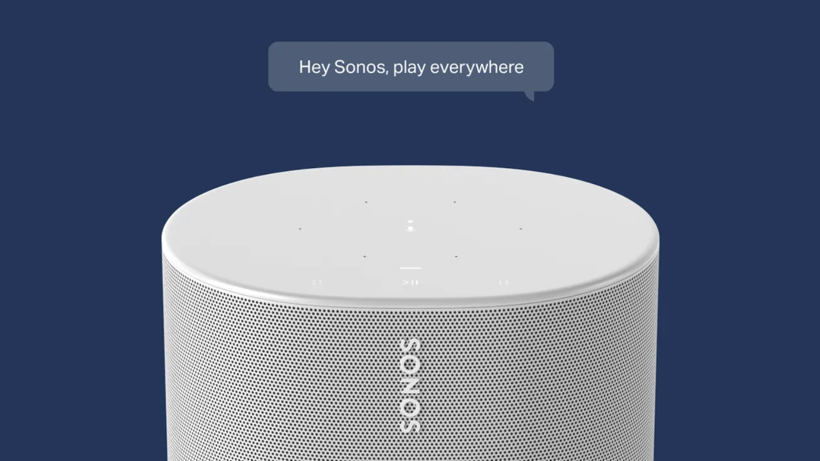 Sonos store voice command