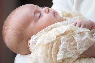 Prince Louis at christening 2018