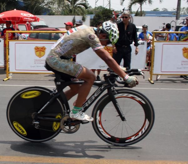 Fernando Camargo rode well to finish second.