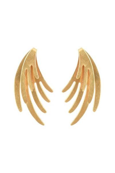 We Dream in Colour - Gold Comet Studs