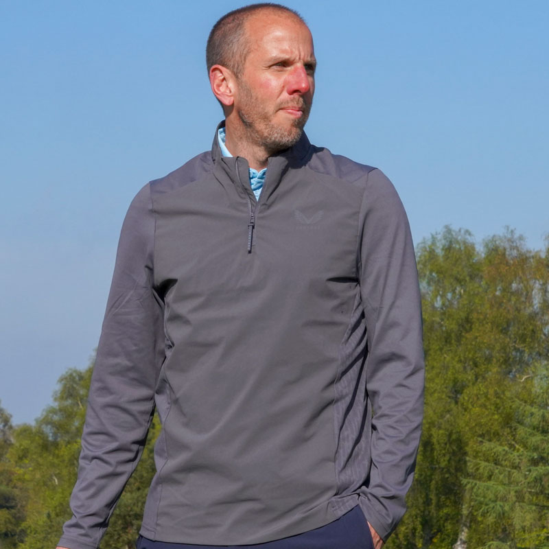 Castore LVS Quarter Zip Long Sleeve Top