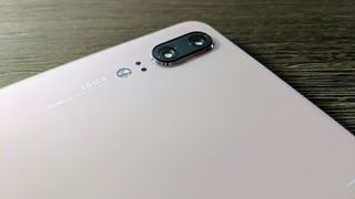 The Huawei P20's dual-lens camera also uses AI